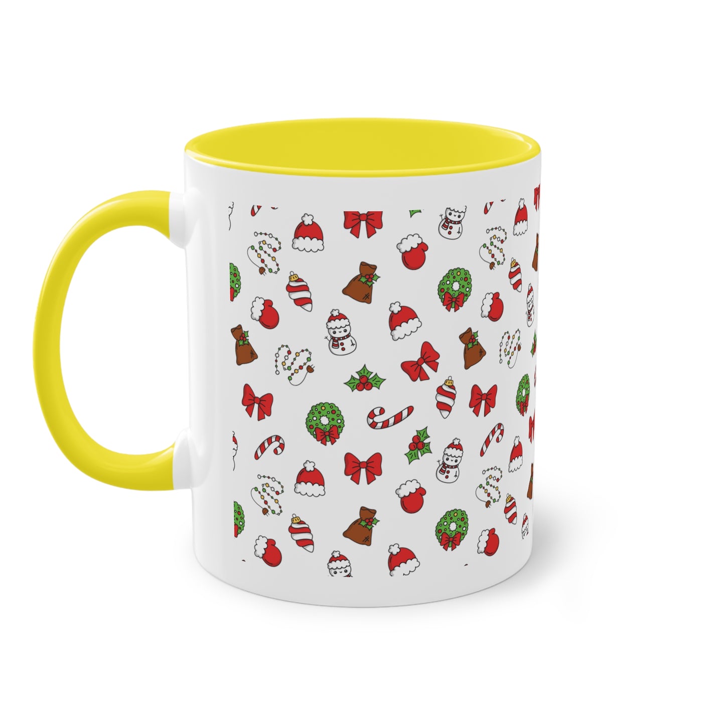 Merry Christmas (2) - Zwei-Ton-Kaffeetasse