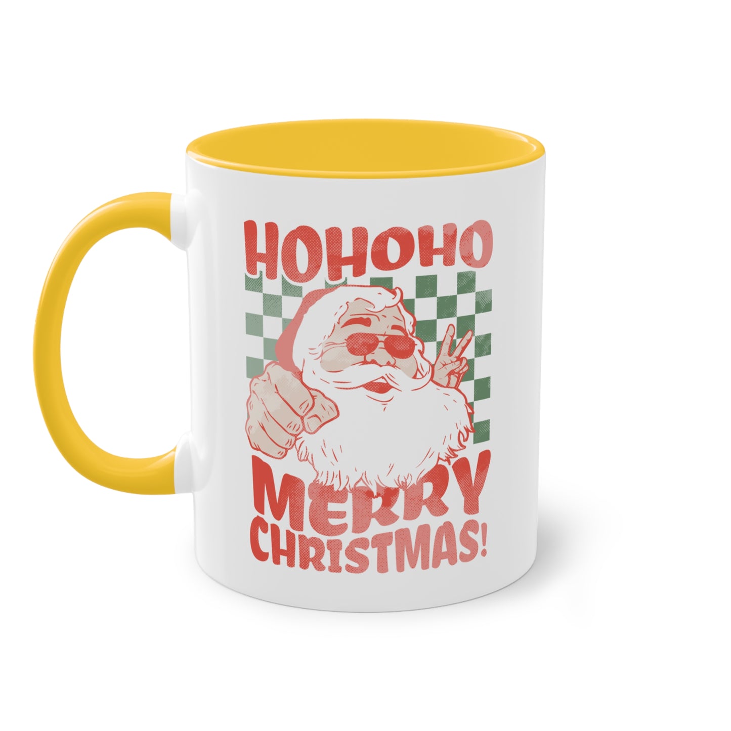 Hoho Merry Christmas - Zwei-Ton-Kaffeetasse