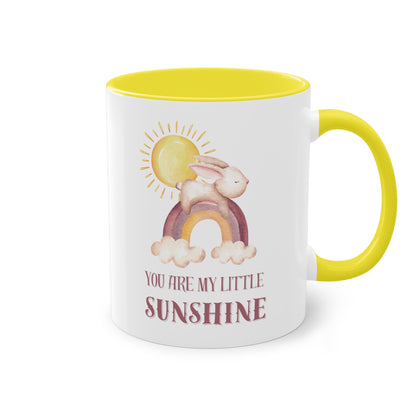 You are my little sunshine - Zwei-Ton-Kaffeetasse