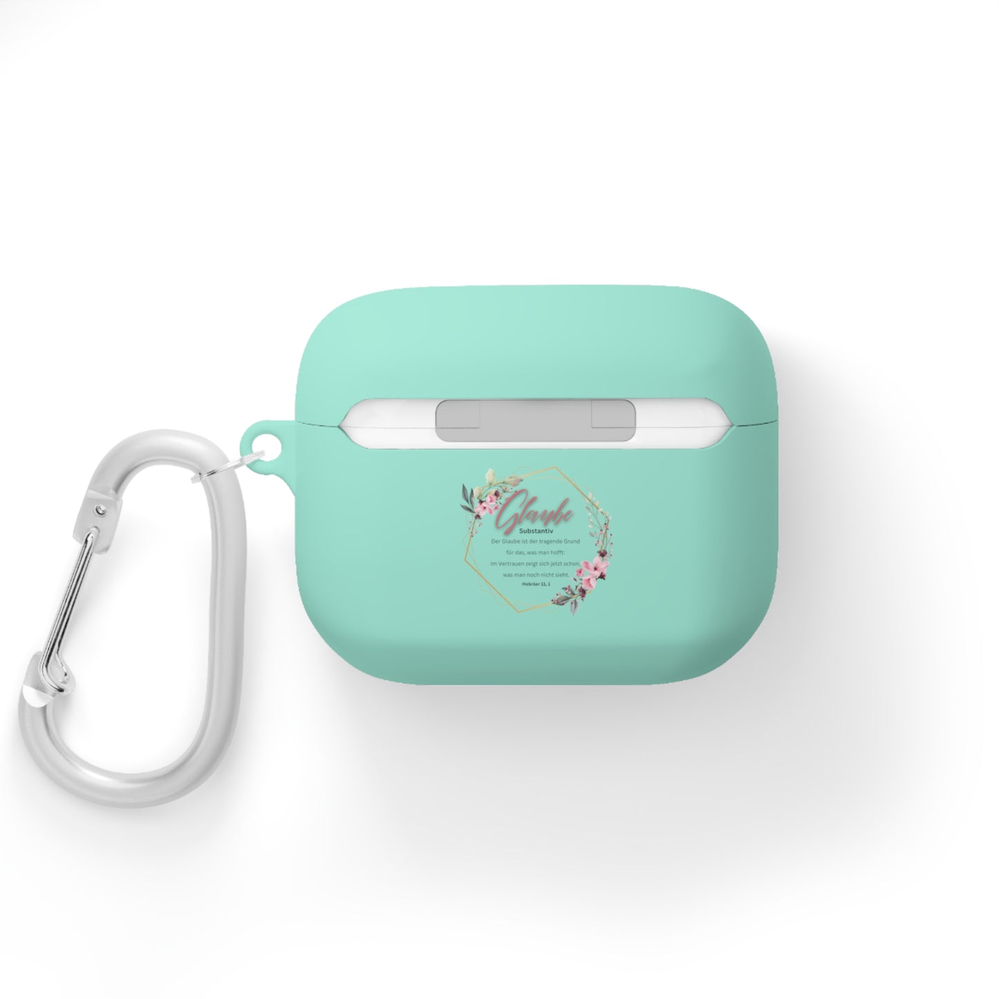 Glaube Substantiv (rosa) - AirPods und AirPods Pro Case Cover