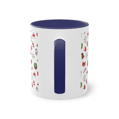 Merry Christmas (2) - Zwei-Ton-Kaffeetasse