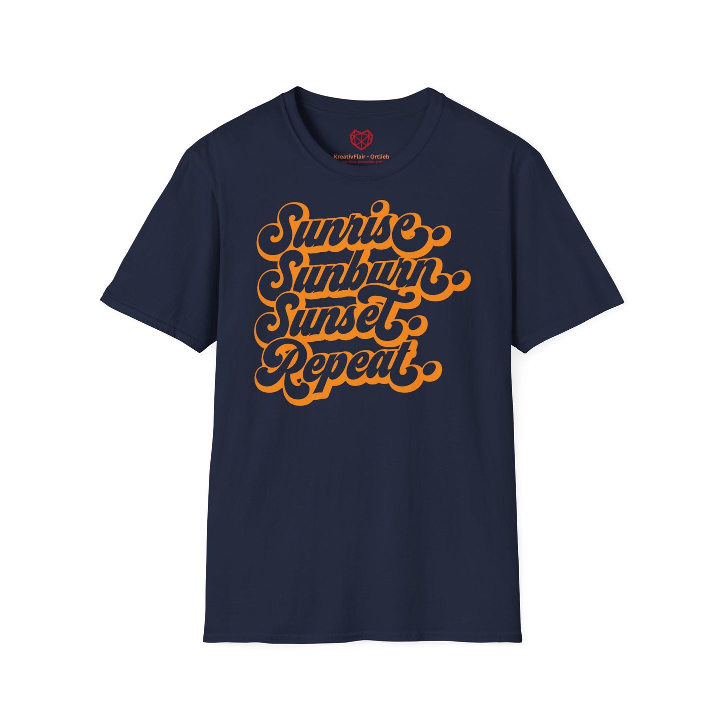 Sunrise, Sunburn, Sunset - Unisex Softstyle T-Shirt