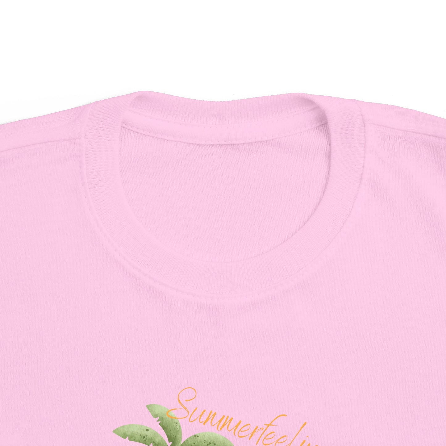 Summerfeeling (Sommergefühle) - Kleinkind-T-Shirt aus Feinjersey