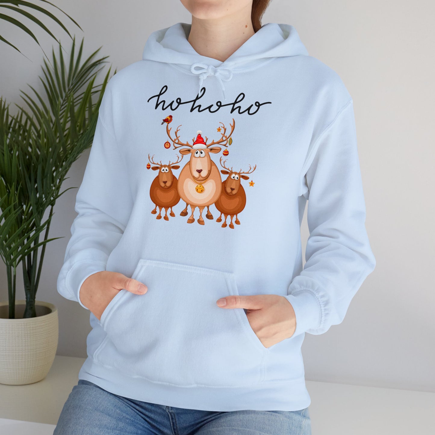 Ho ho ho Rentiere - Hoodie