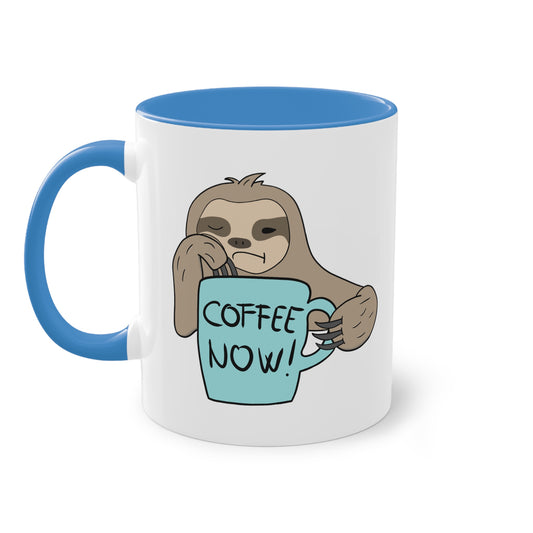 Coffee now - Zwei-Ton-Kaffeetasse