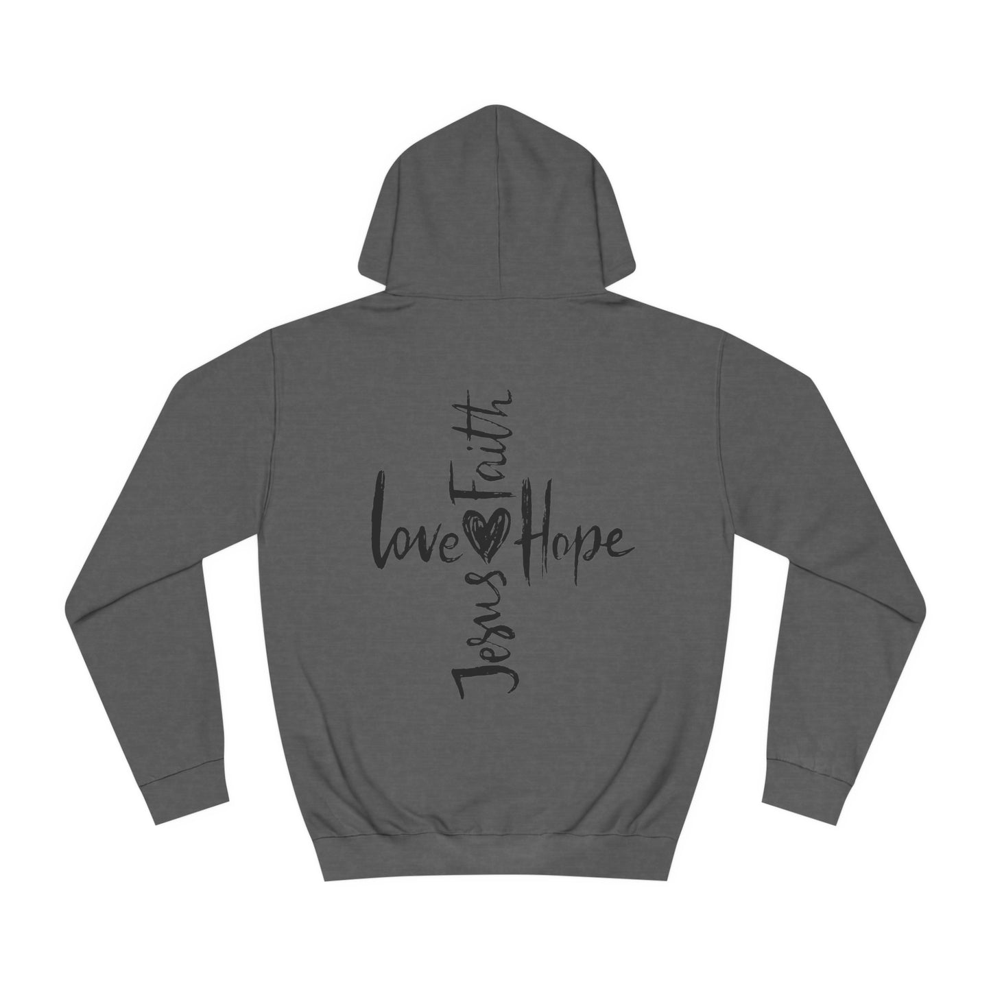 Unisex Hoodie - Glaube, Liebe, Hoffnung, Jesus