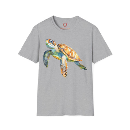 Schildkröte (2) - Unisex Softstyle T-Shirt