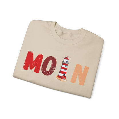 Unisex Sweatshirt -  Moin mit Leuchtturm