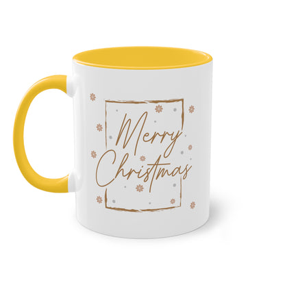 Merry Christmas (3) - Zwei-Ton-Kaffeetasse