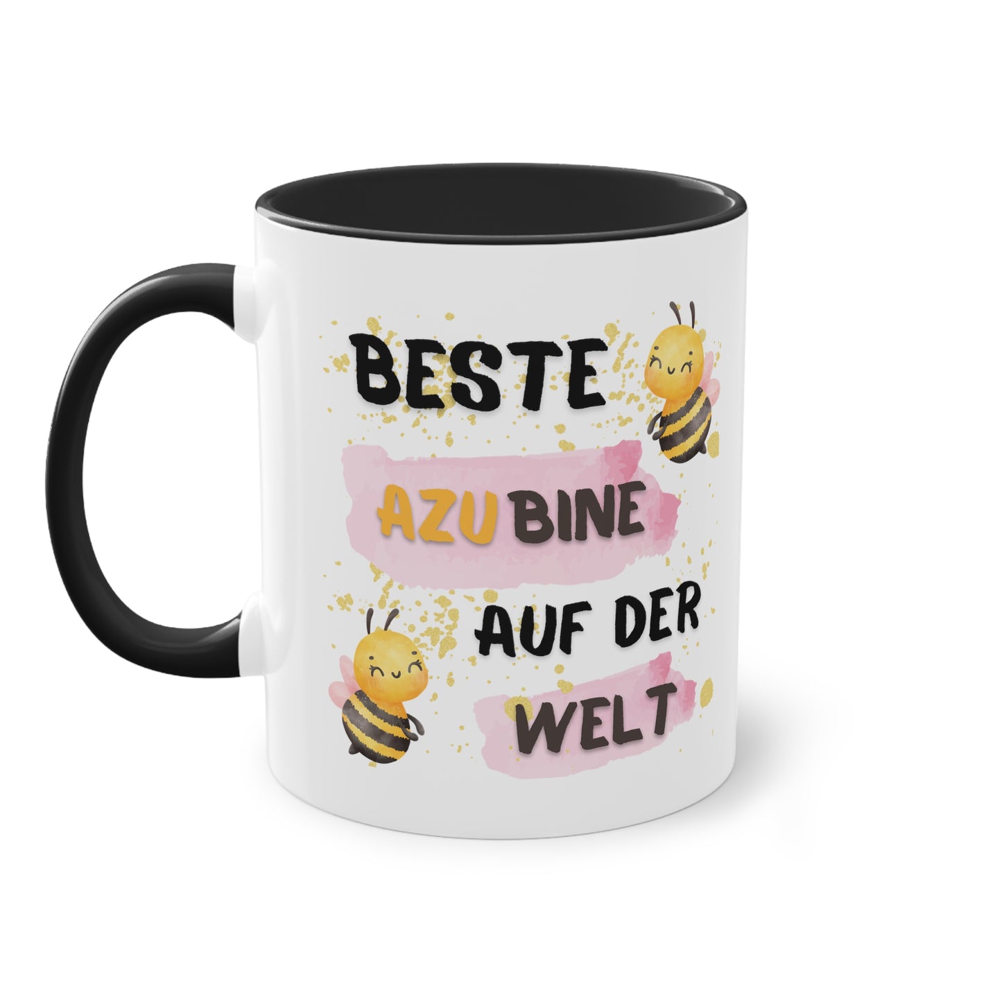 Beste Azubine auf der Welt - Zwei-Ton-Kaffeetasse