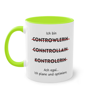 Ich bin Controllerin - Zwei-Ton-Tasse