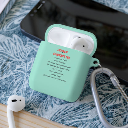 Lehrer Spickzettel - AirPods und AirPods Pro Case Cover