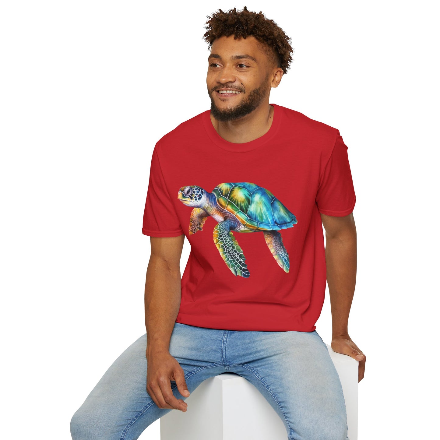 Schildkröte - Unisex Softstyle T-Shirt