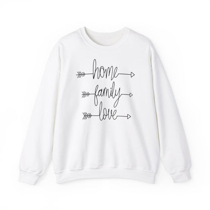 Unisex Sweatshirt - home, family, love