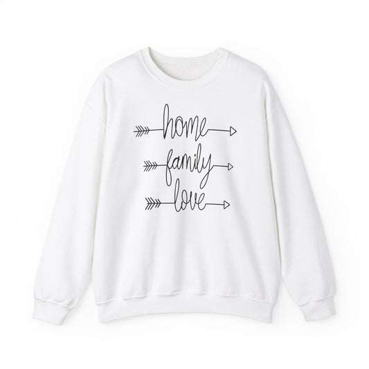 Unisex Sweatshirt - home, family, love