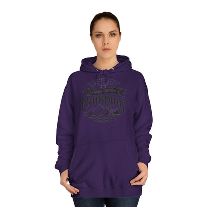 Unisex Hoodie - Life is best when you are camping (Das Leben ist besser wenn Du zeltest)