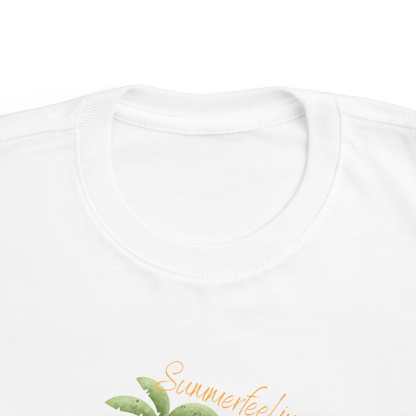 Summerfeeling (Sommergefühle) - Kleinkind-T-Shirt aus Feinjersey