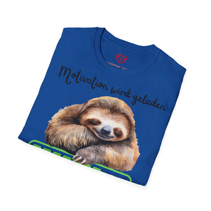 Motivation wird geladen - Unisex Softstyle T-Shirt