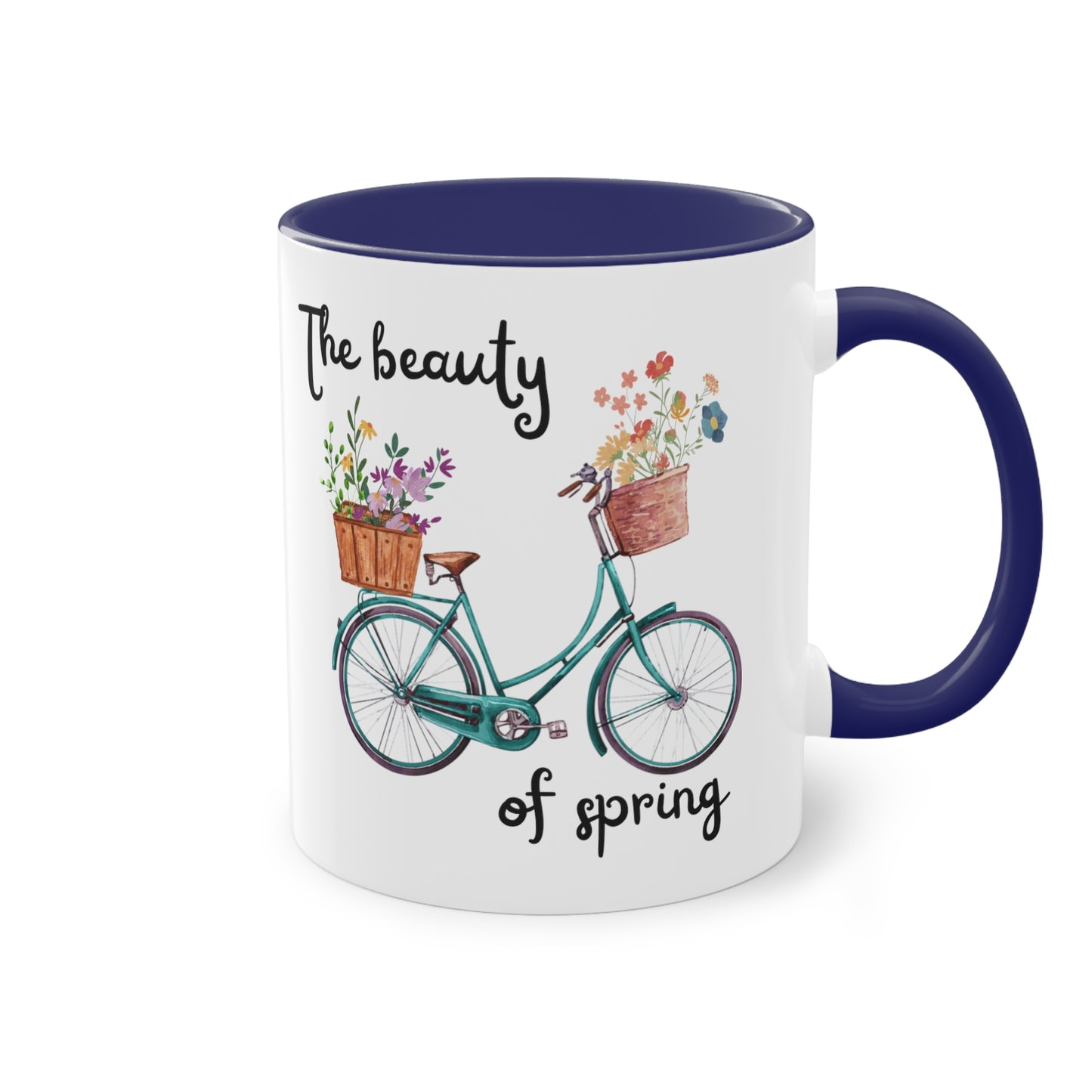 The beauty of spring - Zwei-Ton-Kaffeetasse