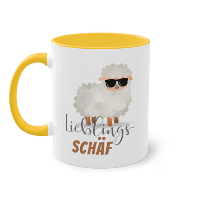 Lieblings-Schäf - Zwei-Ton-Tasse