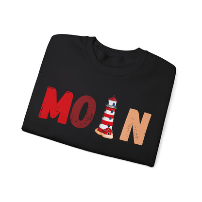 Unisex Sweatshirt -  Moin mit Leuchtturm