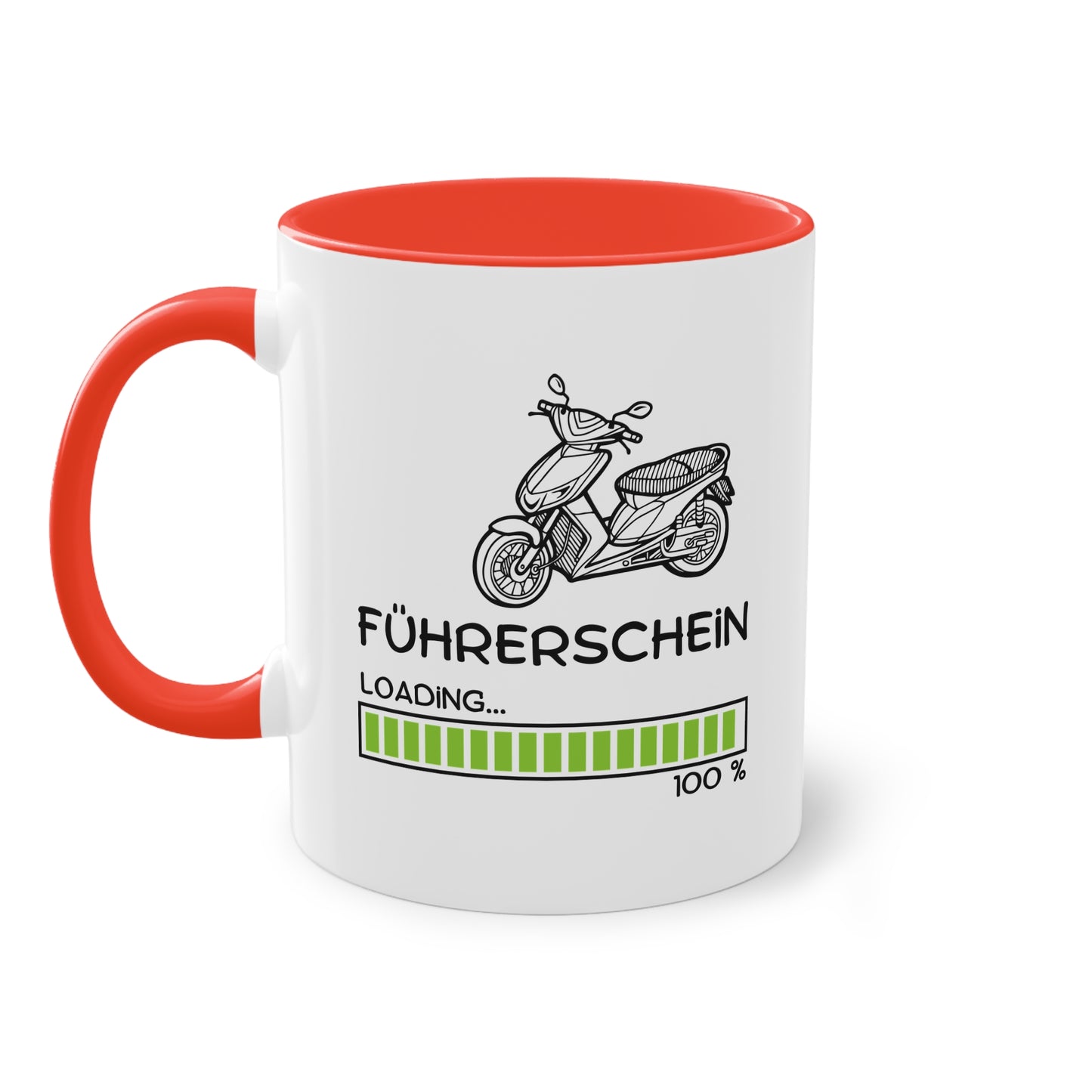 Roller/Mofa Führerschein loading - Zwei-Ton-Tasse