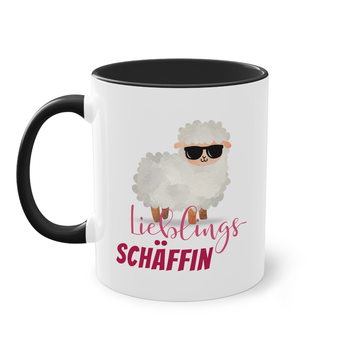 Lieblings-Schäffin - Zwei-Ton-Tasse