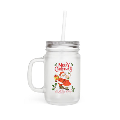 Merry Christmas Mr. & Mrs. Claus - Mason Jar