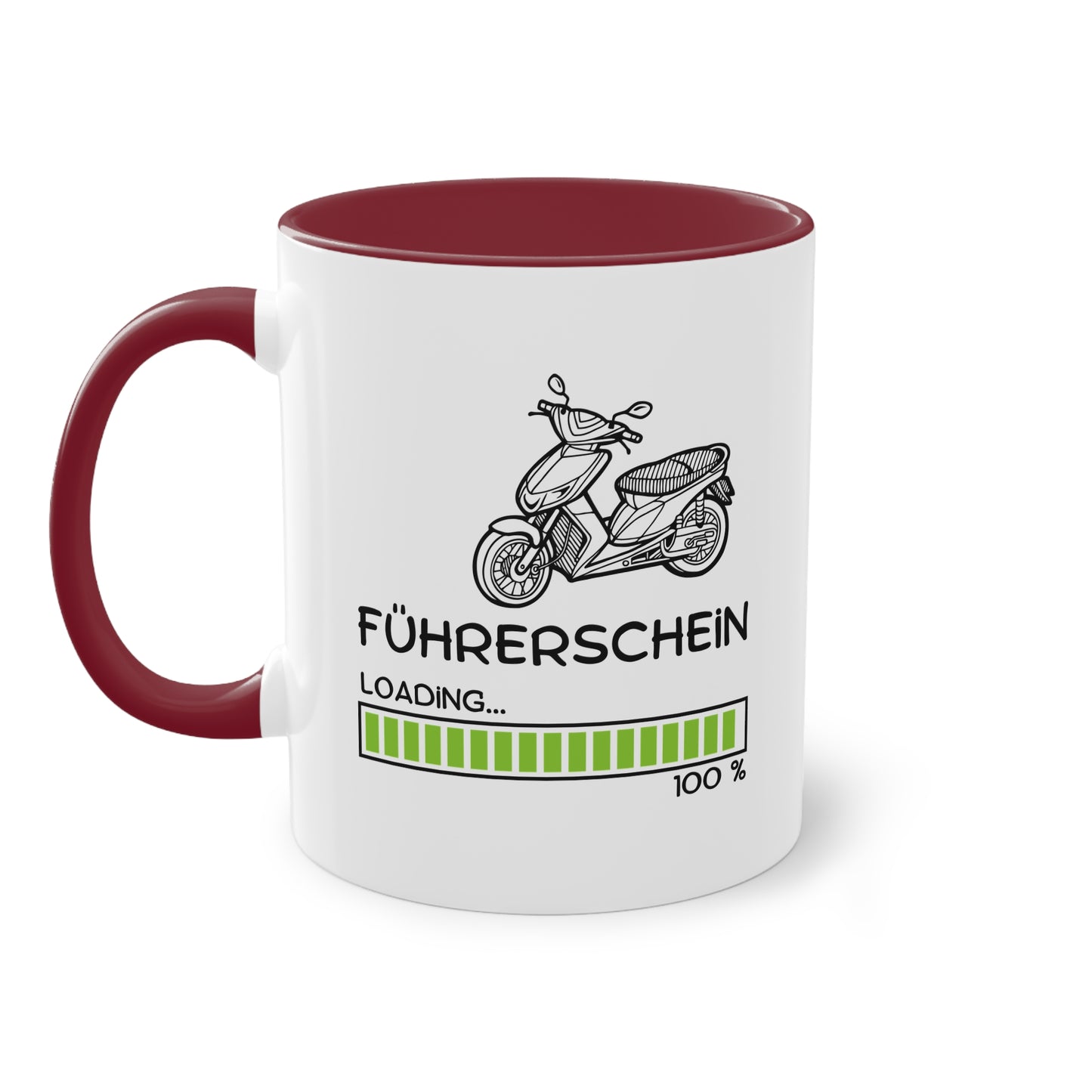 Roller/Mofa Führerschein loading - Zwei-Ton-Tasse
