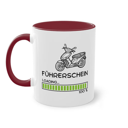 Roller/Mofa Führerschein loading - Zwei-Ton-Tasse