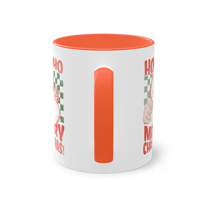 Hoho Merry Christmas - Zwei-Ton-Kaffeetasse