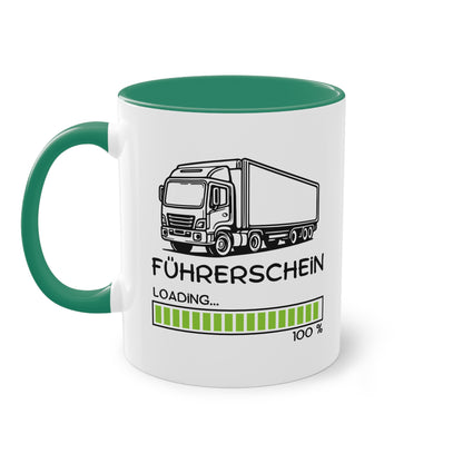 LKW Führerschein loading - Zwei-Ton-Tasse