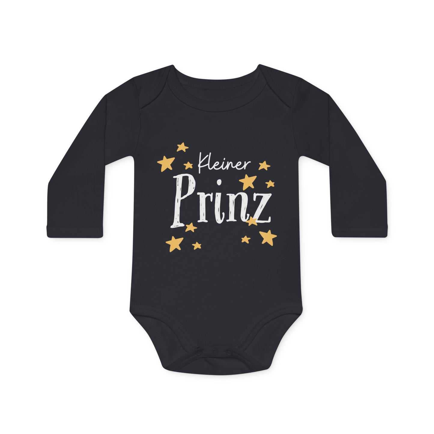 Organic long sleeve baby romper - Little Prince (Variant 2)