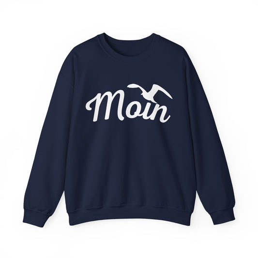 Unisex Sweatshirt - Moin mit Möwe