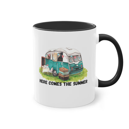 Here comes the summer - Zwei-Ton-Kaffeetasse