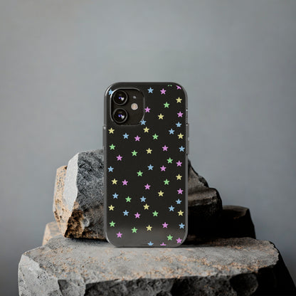 Handyhülle, Sterne, Smartphonehülle, Hülle, Smartphone, Cell phone case, stars, smartphone case, cover, smartphone, hardcase