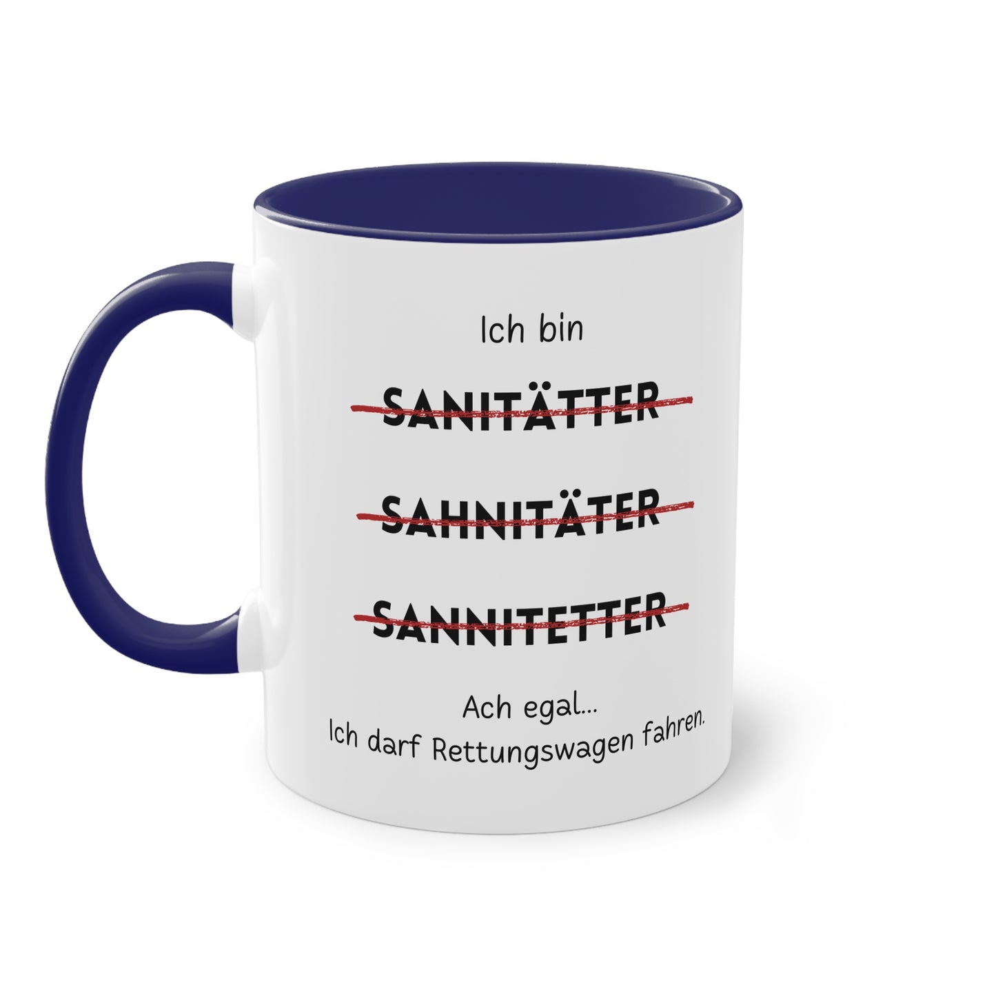 Ich bin Sanitäter - Zwei-Ton-Tasse