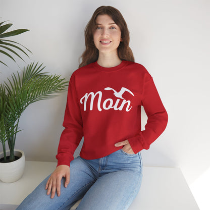 Unisex Sweatshirt - Moin mit Möwe