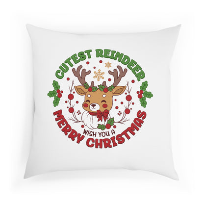 Cutest Reindeer wish you - Sofa-/Dekokissen