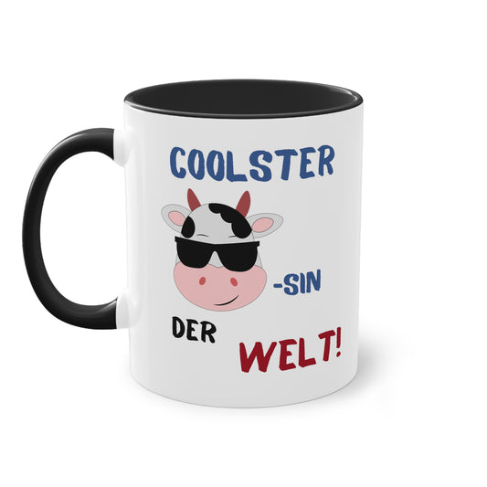 Coolster Cousin der Welt - Zwei-Ton-Kaffeetasse