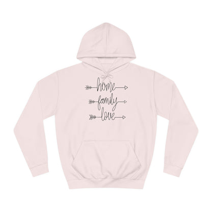 Unisex Hoodie - Home, Love