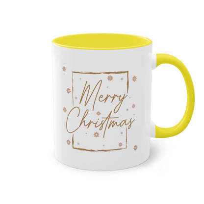 Merry Christmas (3) - Zwei-Ton-Kaffeetasse