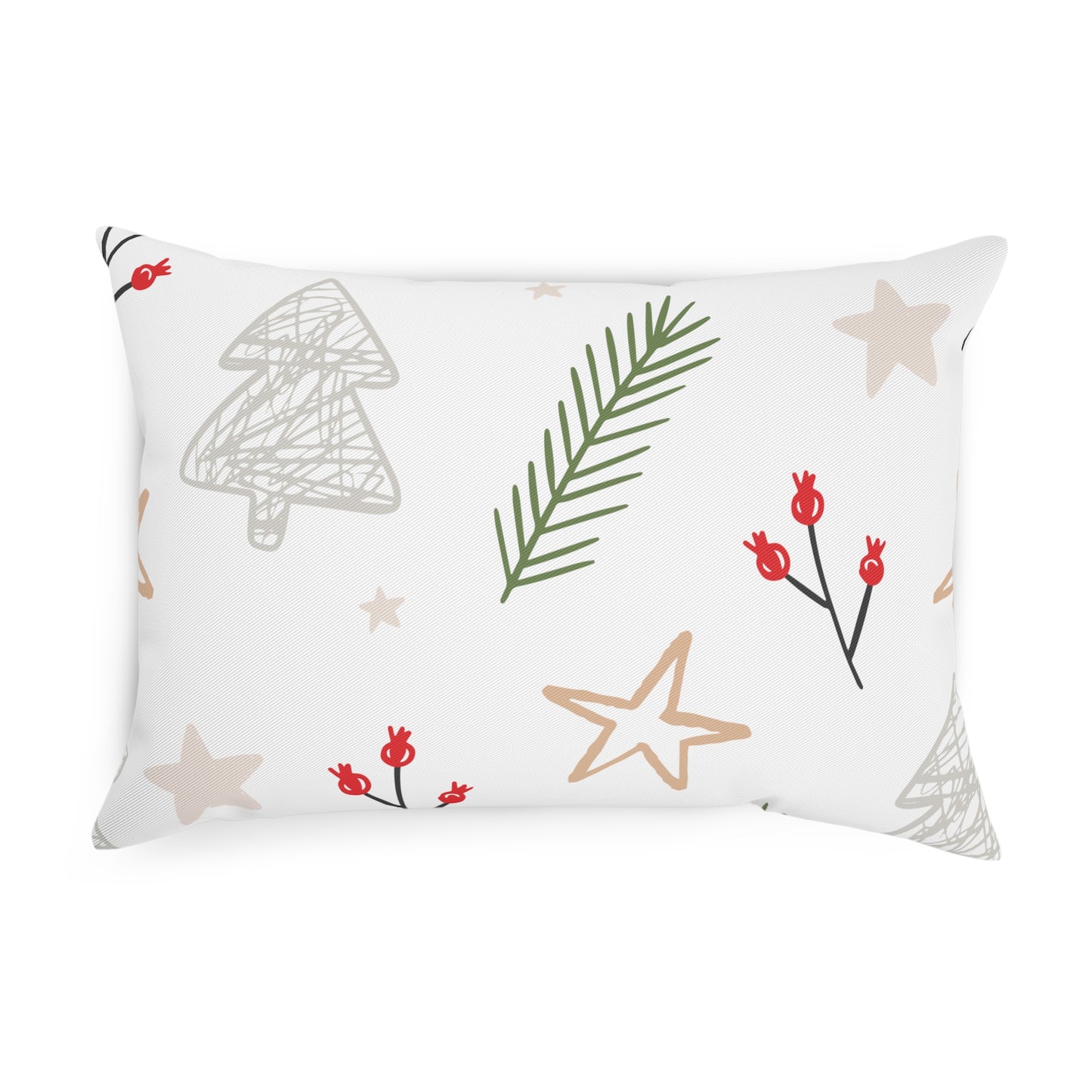 weihnachtliche Symbole - Sofa-/Dekokissen