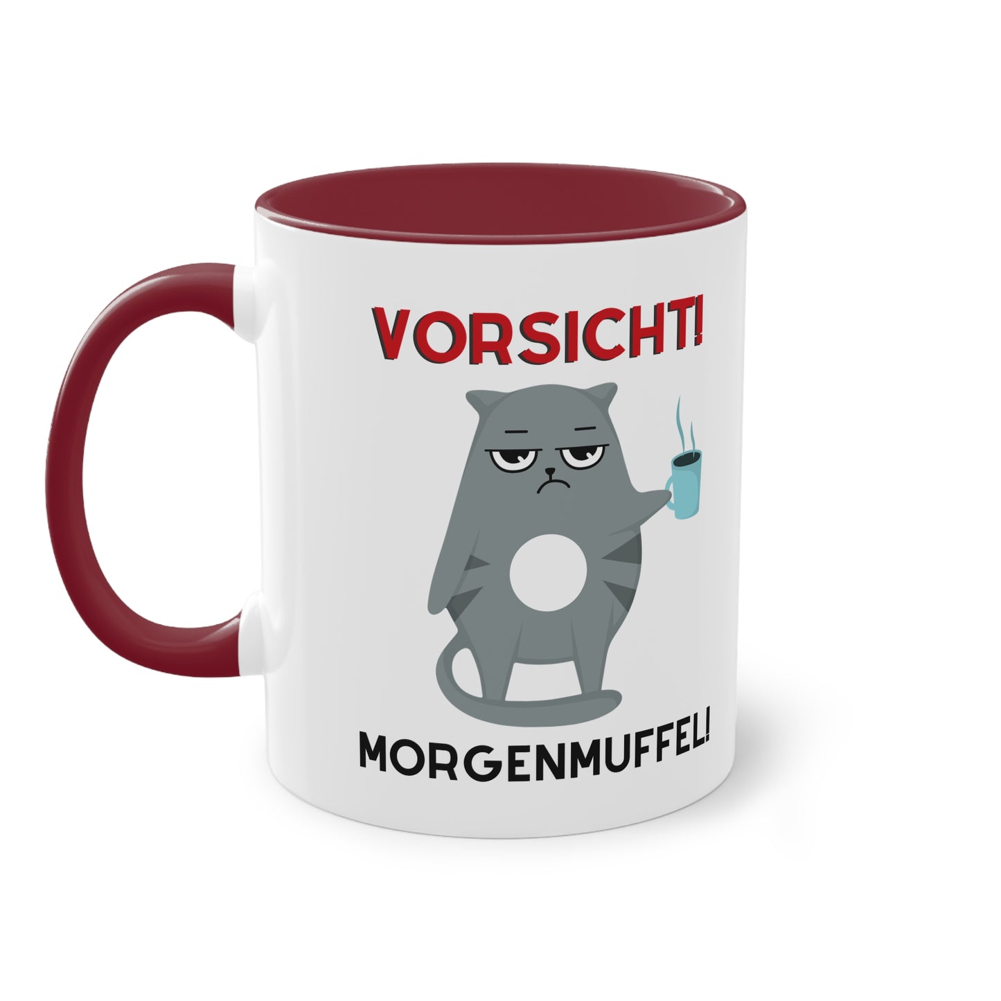 Vorsicht Morgenmuffel - Zwei-Ton-Tasse