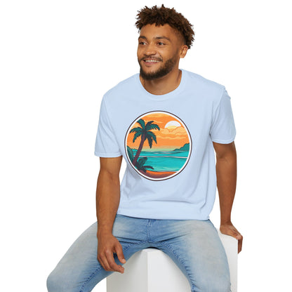 Beach day - Unisex Softstyle T-Shirt