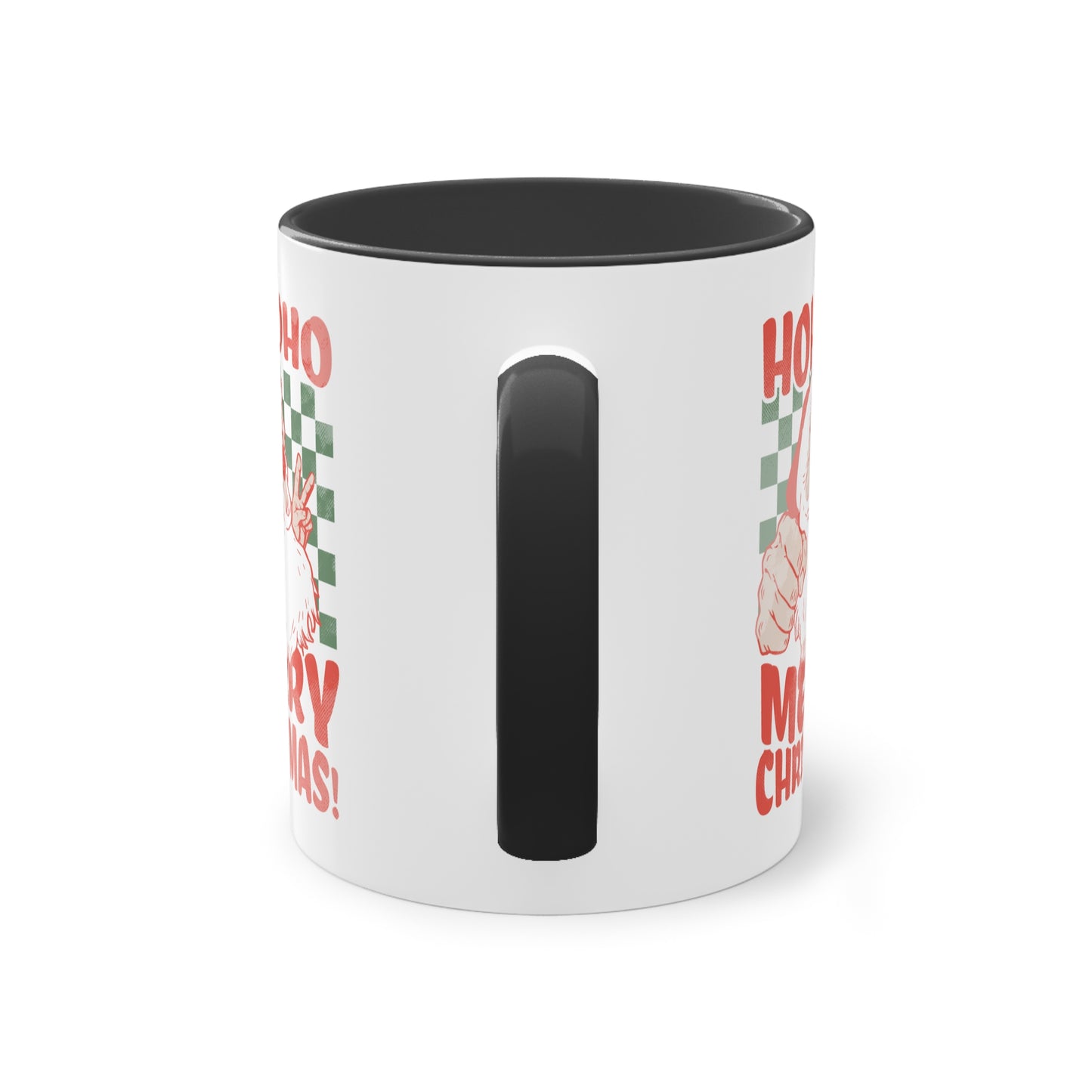 Hoho Merry Christmas - Zwei-Ton-Kaffeetasse