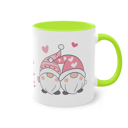 Wichtel Love - Zwei-Ton-Kaffeetasse