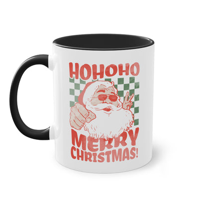 Hoho Merry Christmas - Zwei-Ton-Kaffeetasse