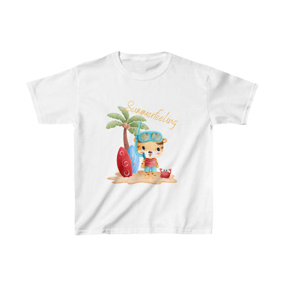 Summerfeeling - Kinder-Baumwoll-T-Shirt