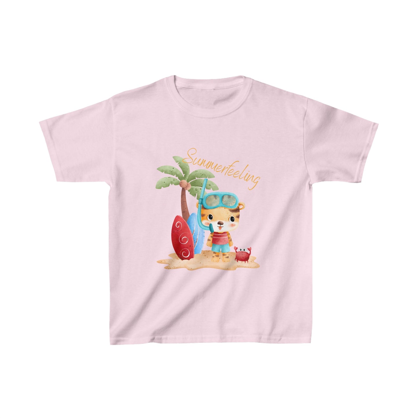 Summerfeeling - Kinder-Baumwoll-T-Shirt